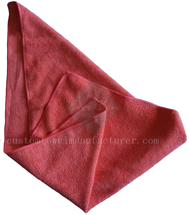 China Custom color coded microfiber cloths Supplier